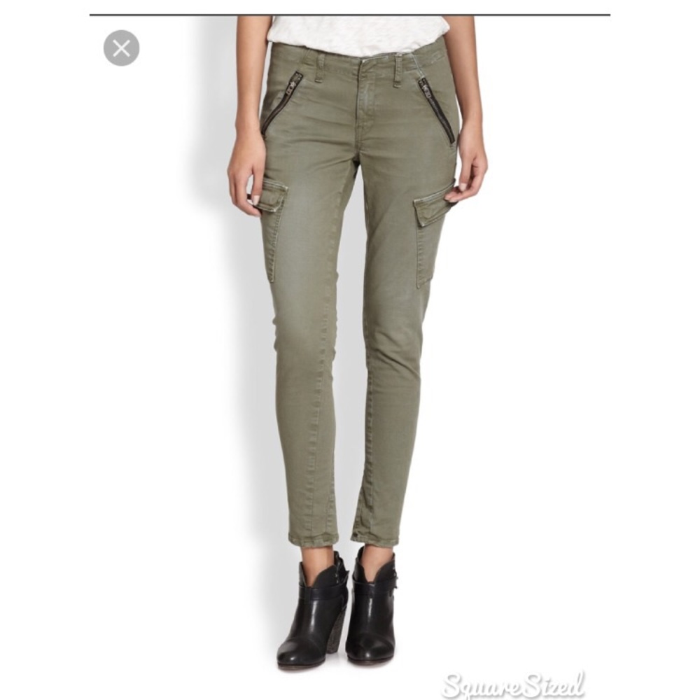 Rag & Bone- Army Green Cargo Pant